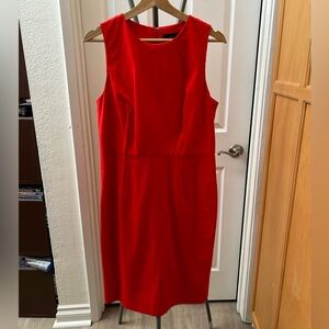NWT Red J. Crew Sheath Dress
